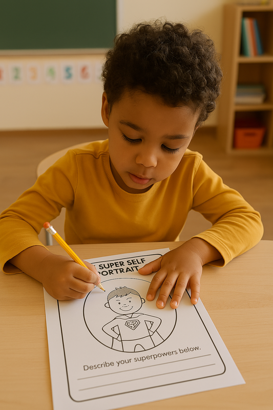 My Super Self – A Confidence-Boosting Superhero Coloring Book for Kids (Printable PDF)
Empowering activities, affirmations & coloring fun for growing self-esteem