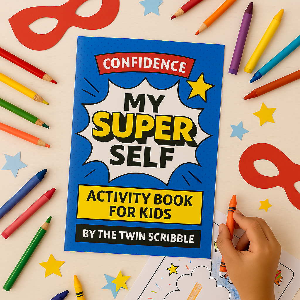 My Super Self – A Confidence-Boosting Superhero Coloring Book for Kids (Printable PDF)
Empowering activities, affirmations & coloring fun for growing self-esteem