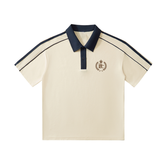 timeless polo shirt,family matching polo,elevated casual polo,capsule wardrobe polo,british inspired polo,unisex polo shirt,womens heritage polo,mens classic polo,embroidered polo shirt,heritage style polo